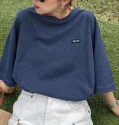 未使用。CIAOPANIC TYPY オーバーダイボックスロゴステッチ Tee