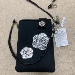 お値下新品花菱百貨店購入春夏物黒のロングベスト 38(M)