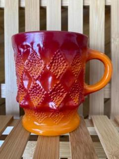 見事な創造力 Fire-King ファイヤーキング ミント スタッカブルマグ 4色 キンバリー - 食器