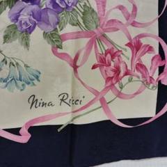 免税店購入　新品　NINA RICCI 　ニナ・リッチ　スカーフ　ITALY 免税店購入新品NINA RICCI ニナ・リッチスカーフITALY