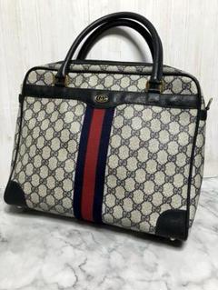 ☆R in様☆  専用　　　　GUCCI グッチ シェリーライン ミニボストン☆ OLD GUCCI SHERRY LINE GG PATTERNED MINI BOSTON SHOULDER BAG