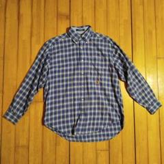 オールド TOMMY HILFIGDER 長袖チェックシャツ Mサイズ