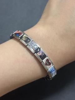 ナラカミーチェ　メッサジオ　ブレスレット　花と鍵のチャーム付き　パーツ m78549873417_1.jpg?1747118328