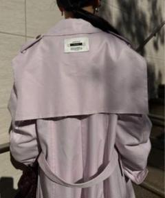 CUT OFF CHAMBRAY TRENCH COAT