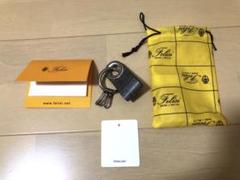 お値下げ！felisi新品未使用ネイビー本革キーホルダー キーホルダー / 革小物 / FUJITAKA（フジタカ）公式 / 本革