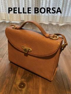 ★最終価格】PELLE BORSA ペレボルサ　ショルダーバッグ　ハンドバッグのサムネイル