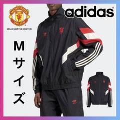 【新品未使用】adidas マンチェスターユナイテッド トラックジャケット XL adidas - タグ付き アディダス マンチェスター ユナイテッド
