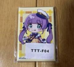 Vtuber てぇてぇトレイン もちひよこ スクエア缶バッジ ウェブポン