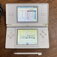 Nintendo DS Lite クリスタルホワイト 本体&充電器