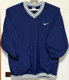 NIKE 90s ナイロンプルオーバー 刺繍ロゴ XXLサイズ　銀タグ白タグ