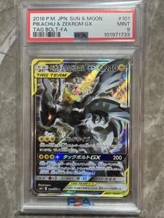 ピカチュウ＆ゼクロムpx sa psa9 ピカチュウ＆ゼクロムGX SR 101/095 sa psa9の通販 rin