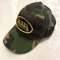 Von Dutch ボンダッチ 迷彩 カモフラージュ メッシュキャップ