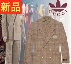 最終下げ gucci/adidasコラボコレクション　gucci コート 最終下げ gucci/adidasコラボコレクション gucci コート - メルカリ