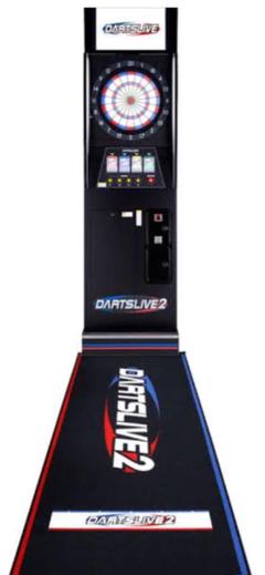 DARTSLIVE2 ダーツマット 黒 青 赤 長方形 DARTSLIVE2 ダーツマット 黒 青 赤 長方形 - ダーツ