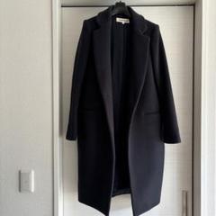 美品✨ENFOLD チェスターコート コクーン 36 黒 enfold エンフォルドコクーンチェスターコート ブラック 36