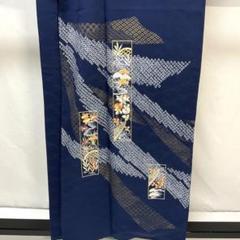 ［1483］訪問着 美品 未使用 青海波菊地紋 絞り しつけ付 正絹 着物 袷 fukufukukimono_tt37827-241020zm