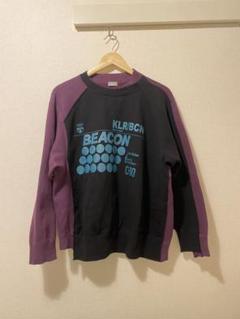 kolor BEACON 切り替えスウェット　20WBM-T02234 kolor BEACON 切り替えスウェット 20WBM-T02234 - メルカリ