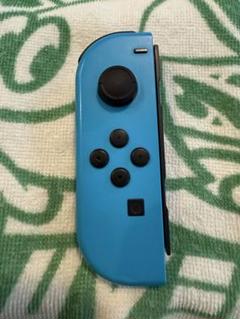 任天堂Switch 純正　ジョイコン　ネオンブルー　左　37