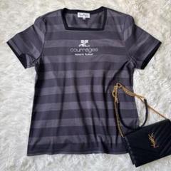【美品】Courreges クレージュ ボーダーTシャツ Courreges（Tシャツ(半袖/袖なし)）のフリマアイテム一覧