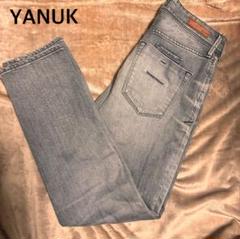 【美品】YANUK ヤヌーク パトリシア アンクルスキニー デニム 日本製のサムネイル