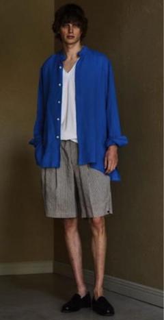 MAATEE&SONS LINEN ジョーゼット フリンジSHIRTSのサムネイル
