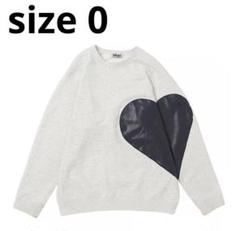 【新品未使用品】NKNIT ハートパターンニット　フリーサイズ　グレー 中古・古着通販】NKNIT (ンニット) ハートパターンニット グレー
