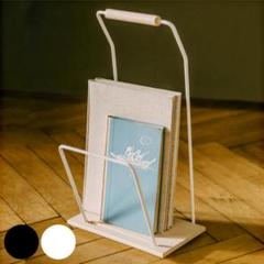 サイドバイサイド 40121-W Newspaper Rack 北欧 ホワイト.