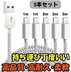 40★新品★ USB Type C ケーブル 【5本セット