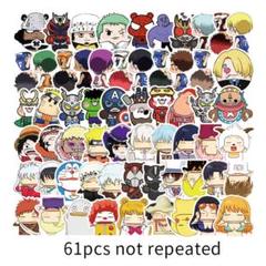 61枚 アニメ スケボー キャラクター 防水 シール ステッカー