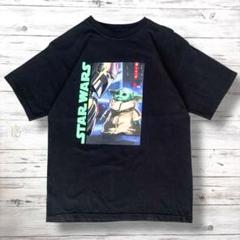 STARWARS スターウォーズ Tシャツ デカロゴ 黒 XL 1170