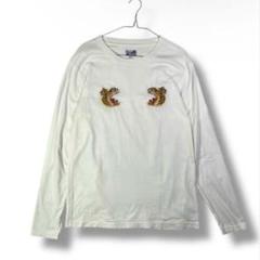 東洋 TAILOR TOYO × BEAMS スカ刺繍 長袖 ロングTシャツ
