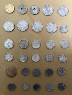日本 古銭 10枚セット 貿易銀 五十銭 二十銭 十銭 五