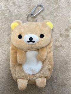 リラックマ ぬいぐるみ　モバイルケース　平成レトロ
