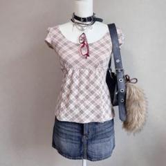 y2k BURBERRY バーバリー Tシャツ トップス ノバチェック ピンク