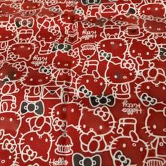 ハローキティ 綿生地 約109×50cm
