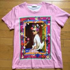 エトロ 半袖 Tシャツ ピンク コットン グラフィック エトロ 半袖 Tシャツ ピンク コットン グラフィック - メルカリ