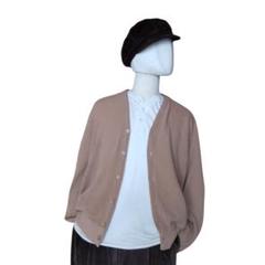～80s Jantzen カーディガン usa製 アースカラー ベージュ XL