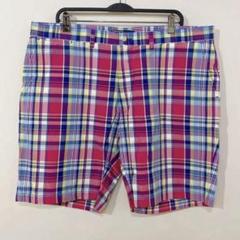 90s ポロバイラルフローレン マドラスチェック ハーフパンツ ビッグサイズ