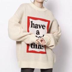 have a good time FOREVER 21 セーター 長袖 Have a good time（ハバグッタイム）の「【FOREVER21 × have a