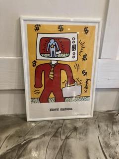 キースヘリングkeith haringアートポスター プレイボーイ