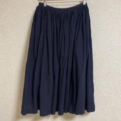 IDEE イデー 無印良品 POOL 巻きギャザーエプロンスカート