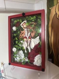 SAO アスナ1/7スケールフィギュア &ハンドメイド台座 ソードアート・オンライン」アスナが“創世神ステイシア”衣装で