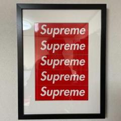 SUPREME ボックスロゴ ステッカー 5枚 セット Box Logo 赤