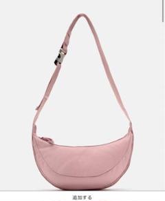 ZARA ザラ ミニ シティバッグ ショルダー ピンク - メルカリ