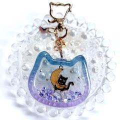 黒猫　キーホルダー