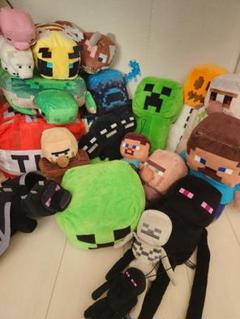 Minecraft マイクラ ぬいぐるみ セット20体 - メルカリ