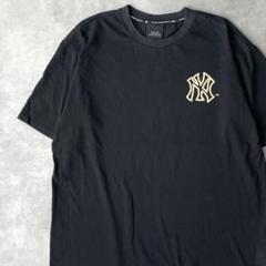 13523 MLB ヤンキース バックロゴ 半袖 Tシャツ