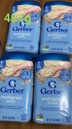 Gerber multigrain cereal 454g 4個セット