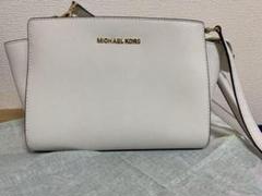 MICHAEL KORS ホワイトショルダーバッグ