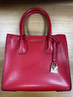 MICHAEL KORS レッド ハンドバッグ